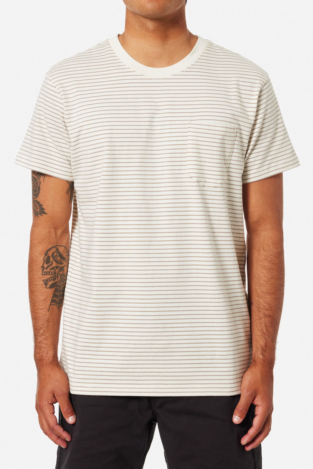 Finley Pocket Tee | Vapor Grey