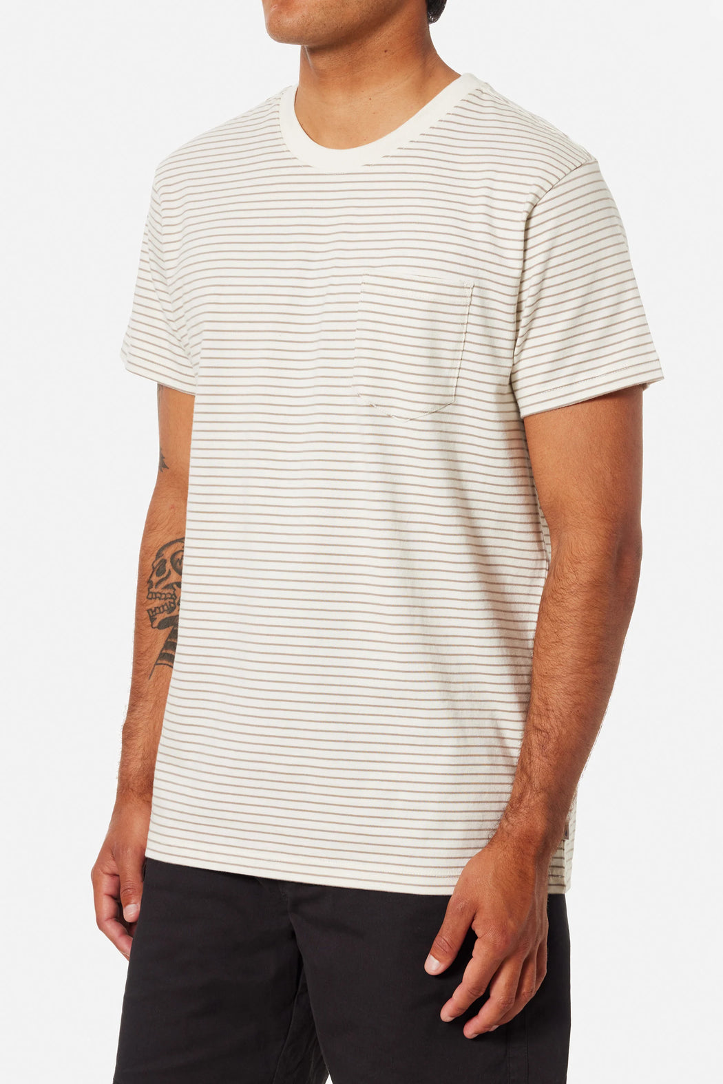 Finley Pocket Tee | Vapor Grey