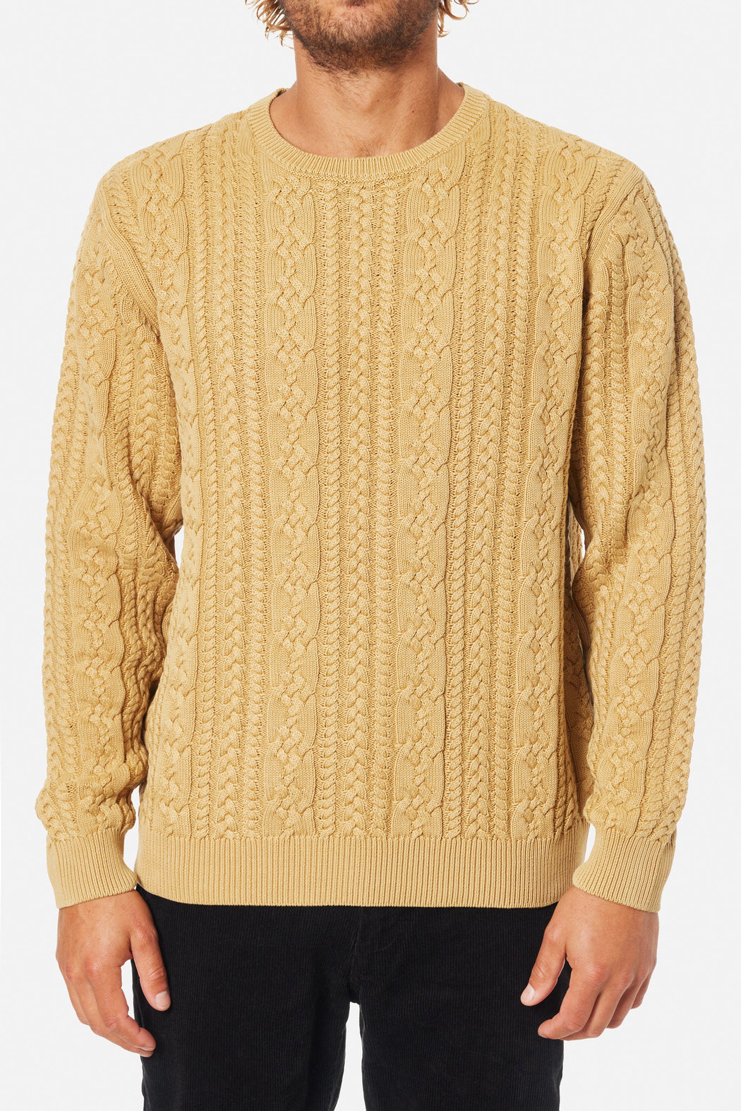 Fisherman Sweater l Driftwood