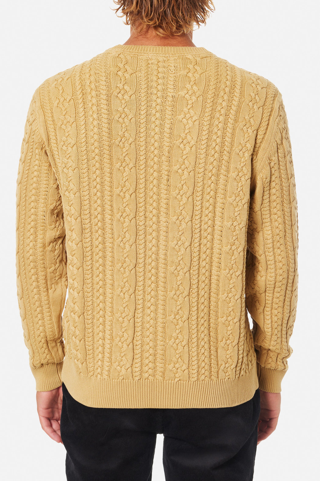 Fisherman Sweater l Driftwood