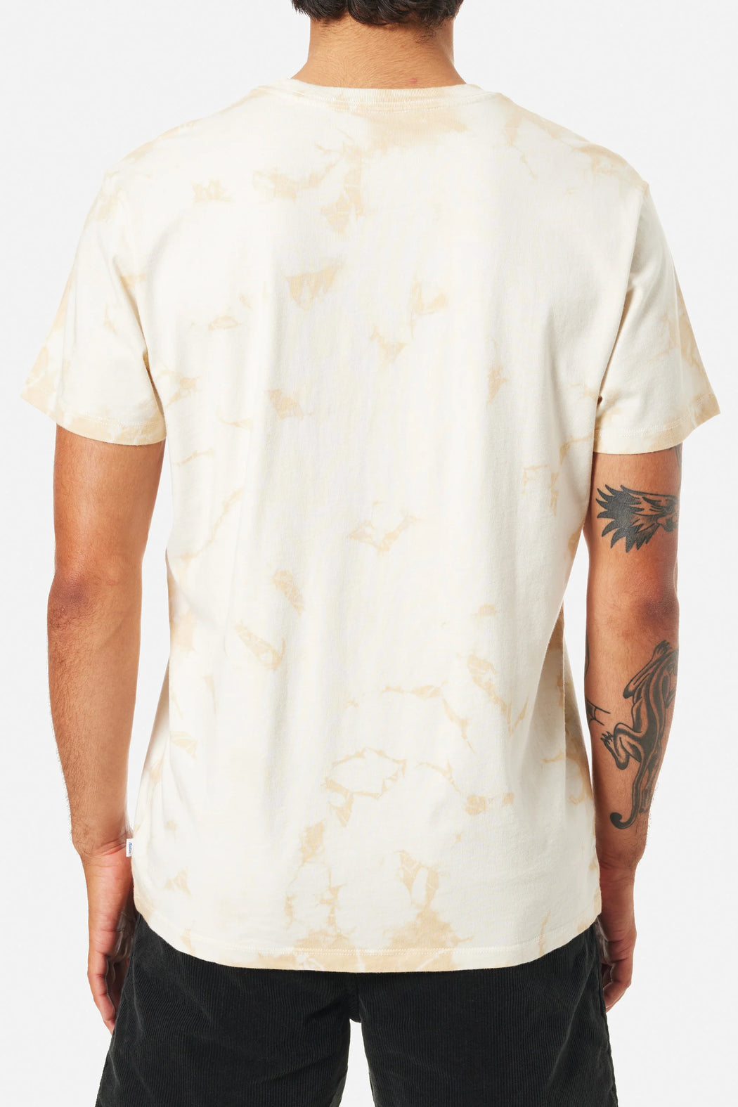 Palmelo Embroidered Tee l Aluminum Tie Dye