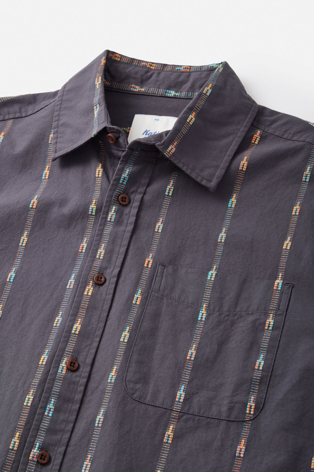 Zenith Shirt l Black Wash Multi