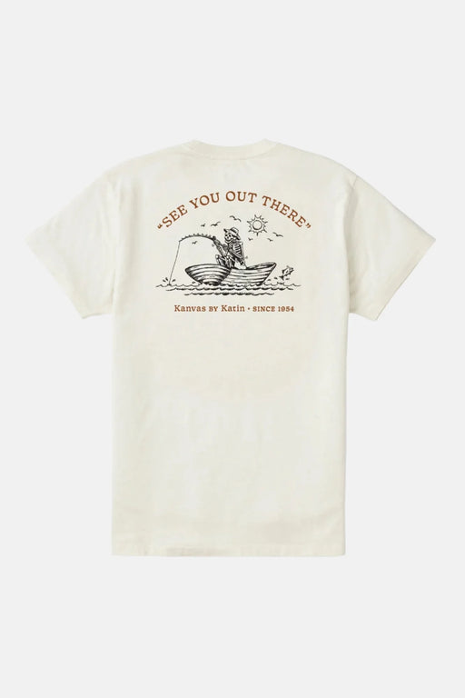 Cast Off Tee l Vintage White