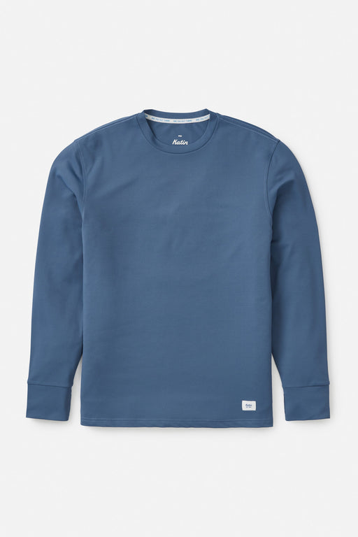 Seeker Long Sleeve Shirt | Washed Blue