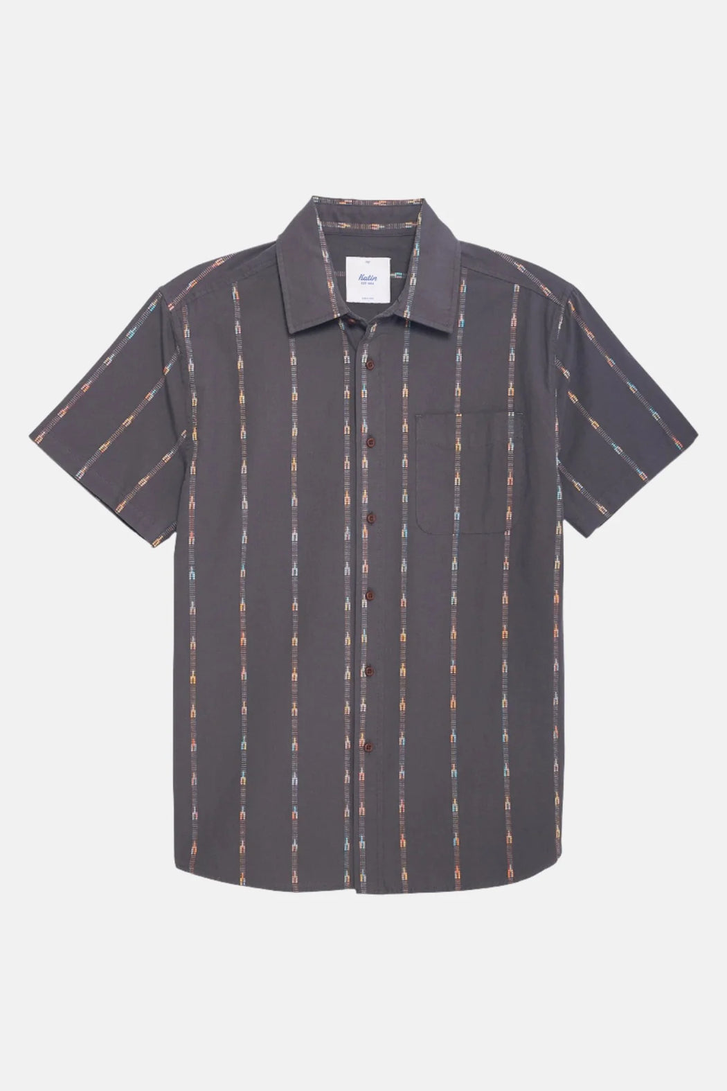 Zenith Shirt l Black Wash Multi