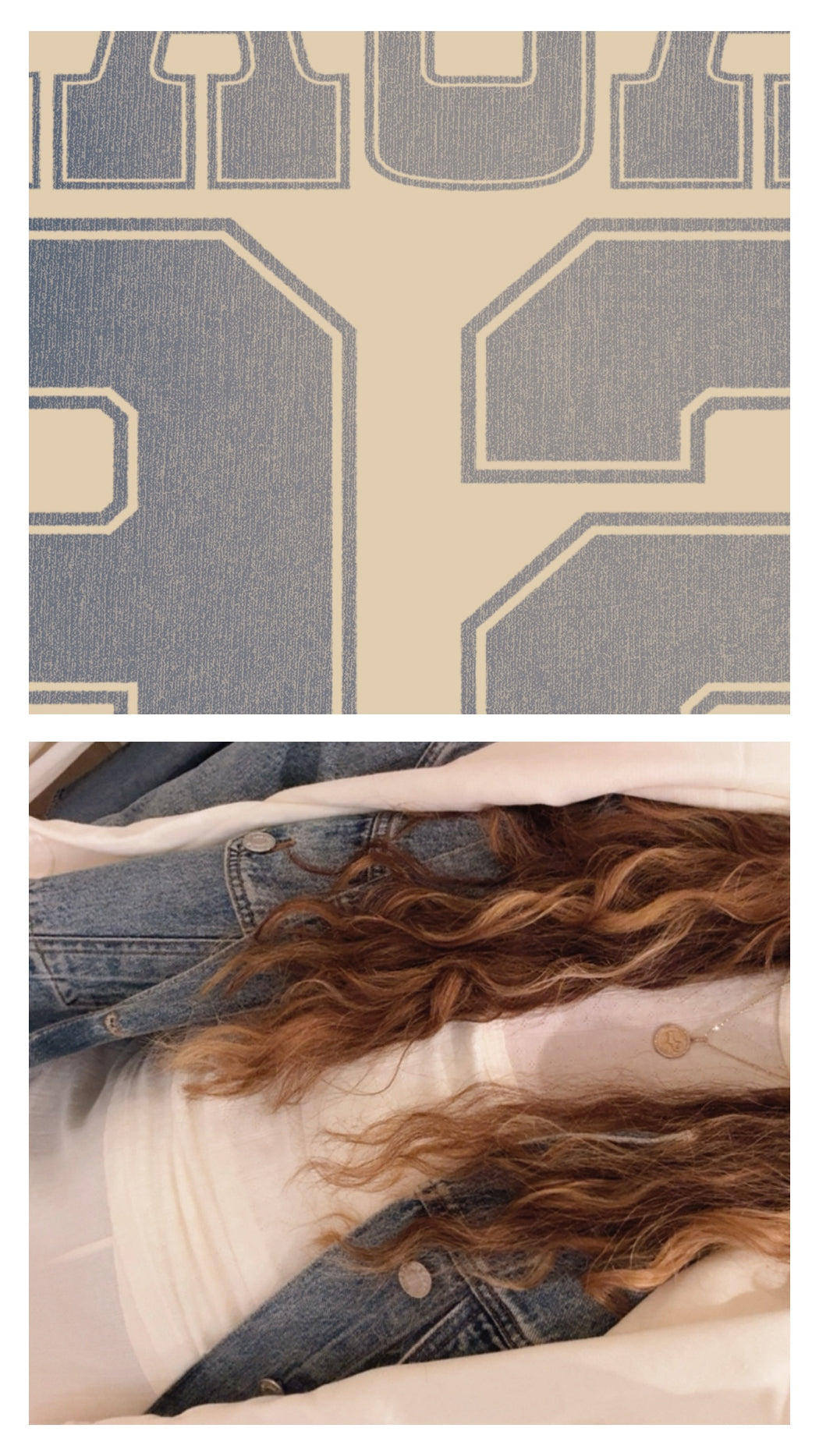 KAUAI Tee | Exclusive Blue & Cream
