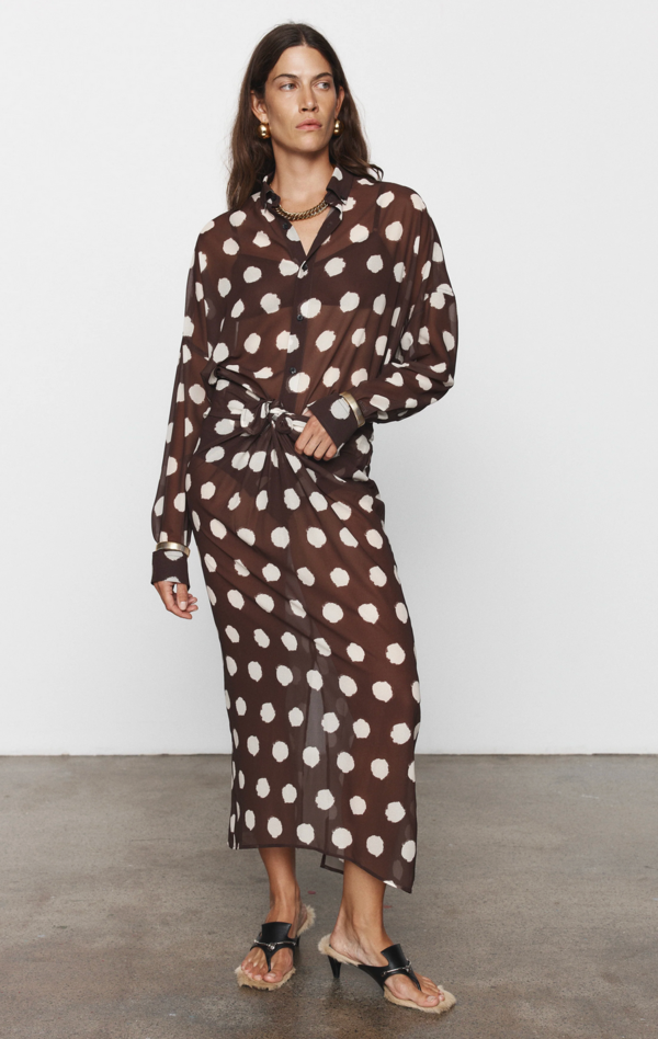Linnea Skirt | Brown
