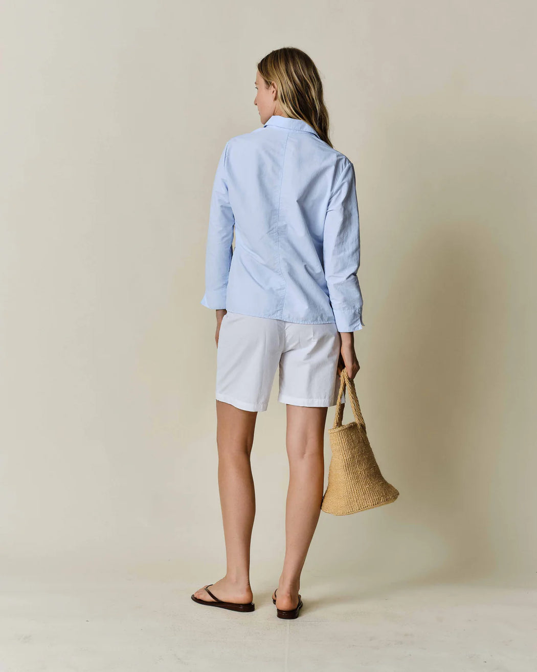 Long Sleeve Button Up Shirt | Sky Blue