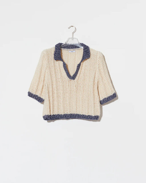 Cotton Polo Shirt | Blue Mix