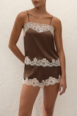 Marisol Top | Chocolate Lace