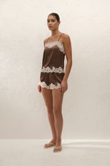 Marisol Top | Chocolate Lace