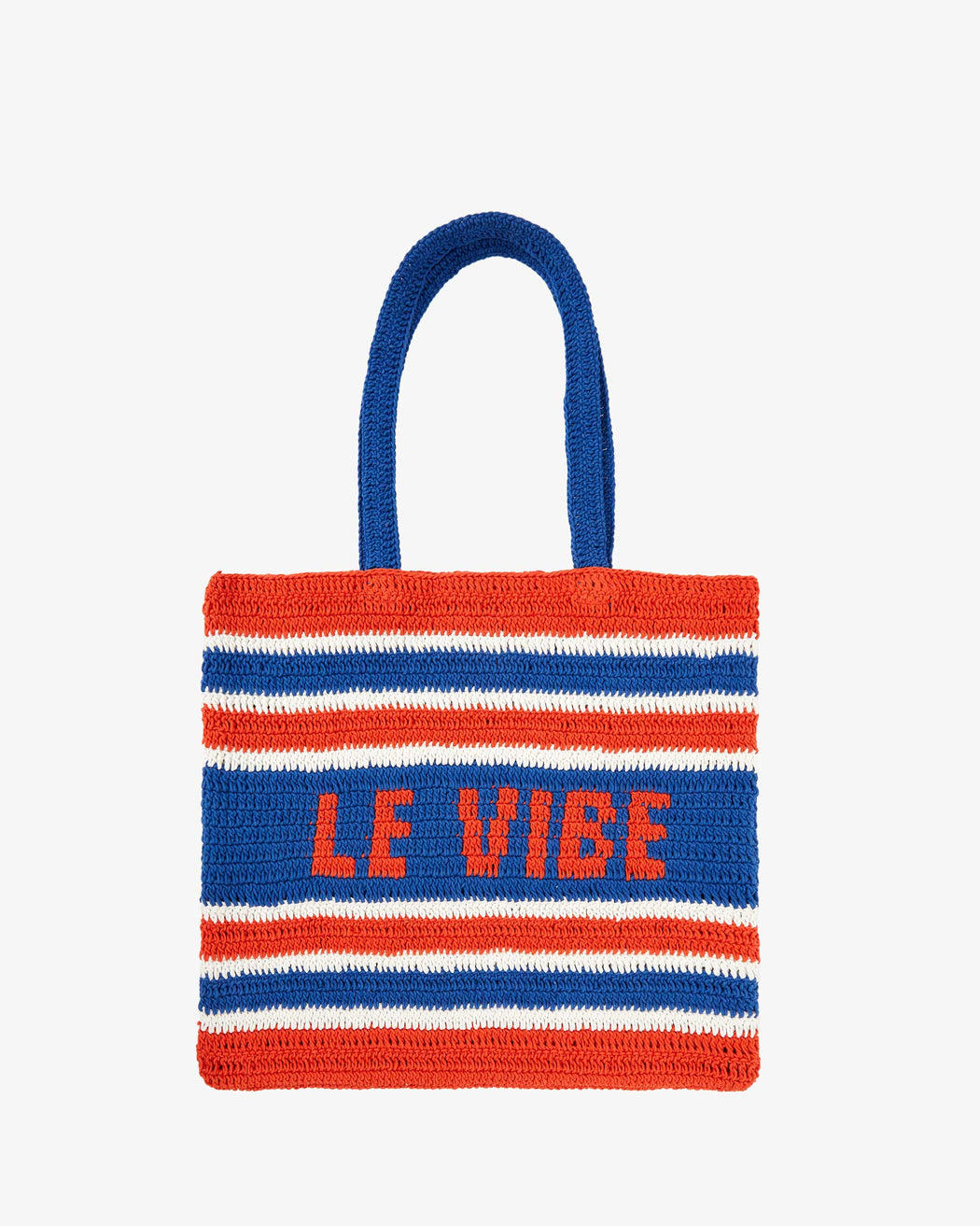 Michel Tote l Cobalt & Light Poppy Le Vibe