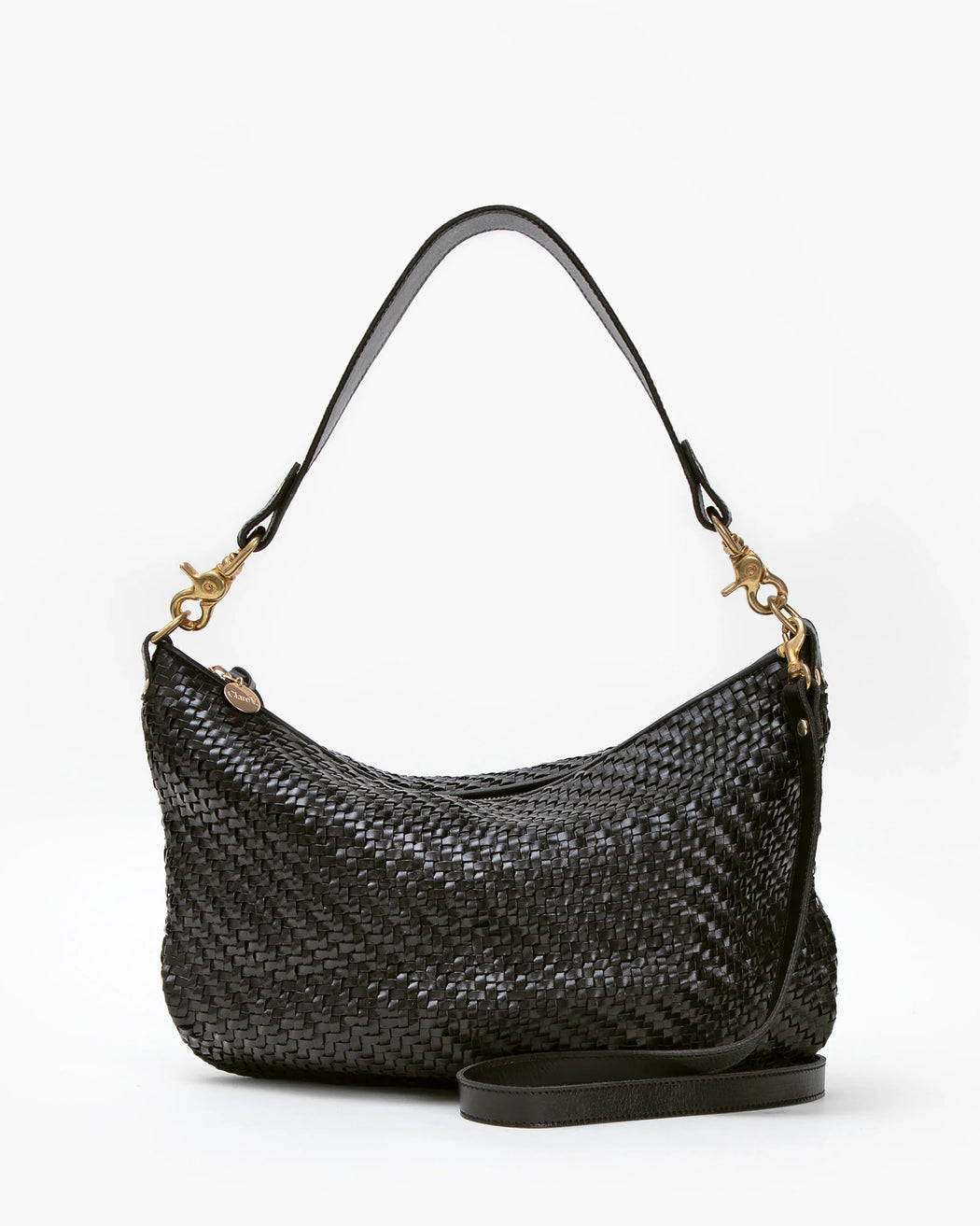 Moyen Messenger l Black Woven Zig Zag