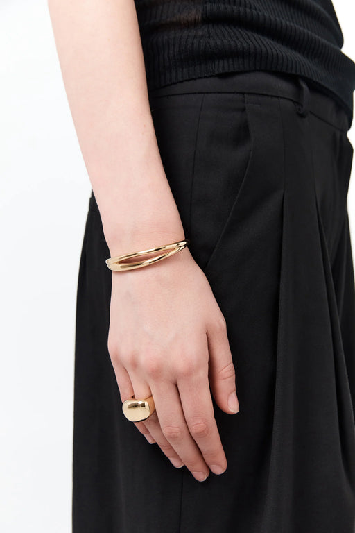 Via Wrist Cuff | Gold