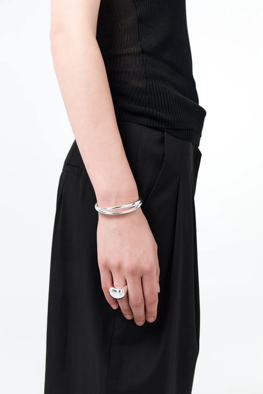 Via Wrist Cuff | Silver