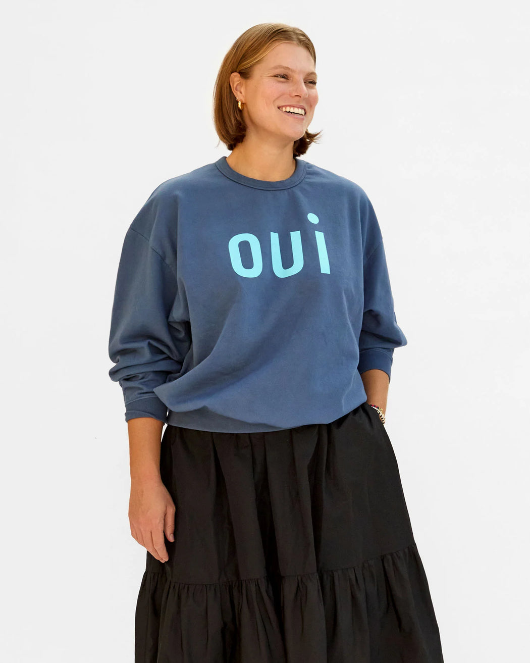 Oversized Sweatshirt Oui