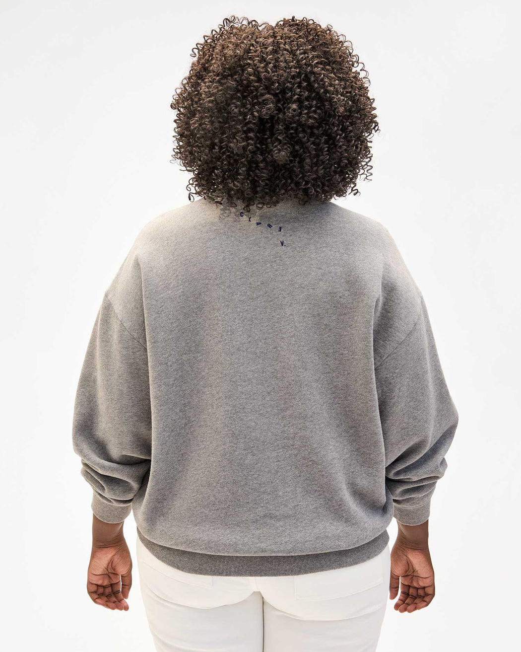 Liberez Les Sardines | Oversized Sweatshirt Grey & Navy