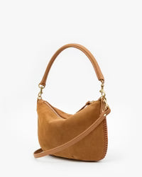 Petit Moyen | Caramel Suede w/ Whipstitch