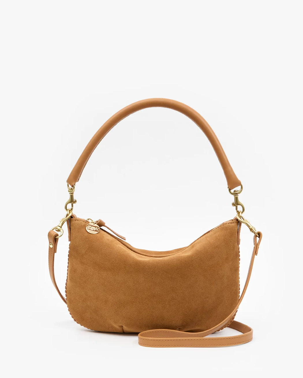 Petit Moyen | Caramel Suede w/ Whipstitch