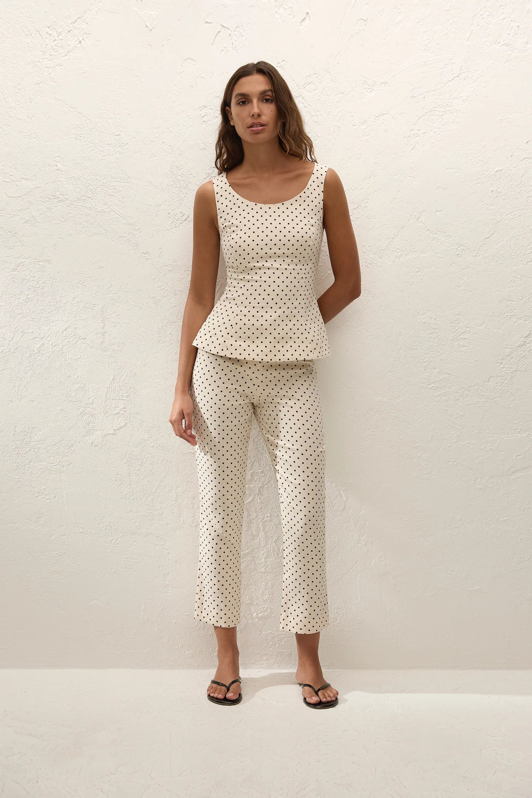 Iria Capri Pant | Lola Polka Dot