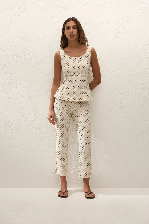 Iria Capri Pant | Lola Polka Dot