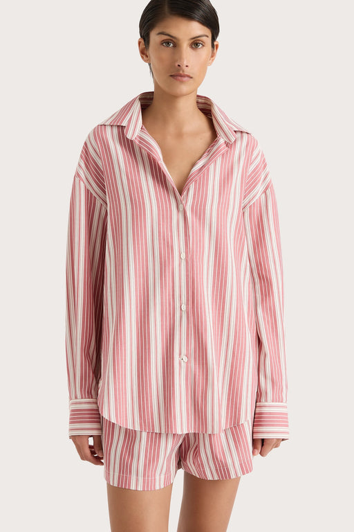 En Vau Shirt | Cherry Stripe