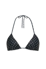 Sete Bikini Top | Lola Polkadot Cream / Black