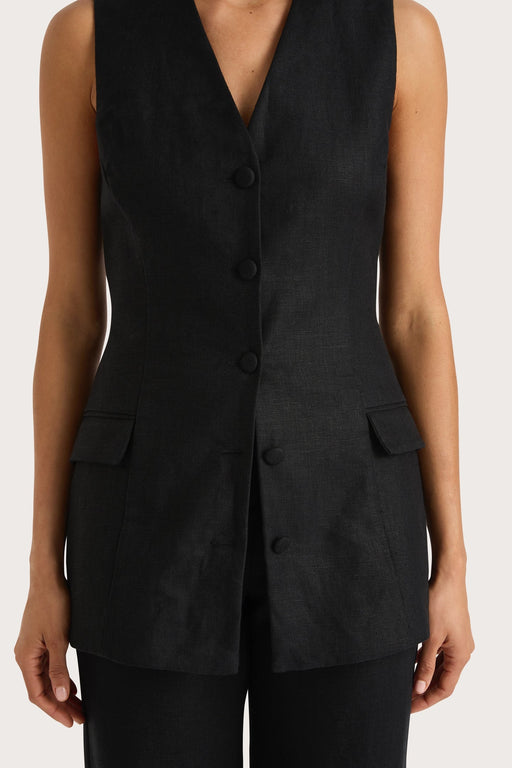 Eloise Vest | Black