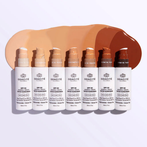 SPF 50 Tinted Mineral Drops