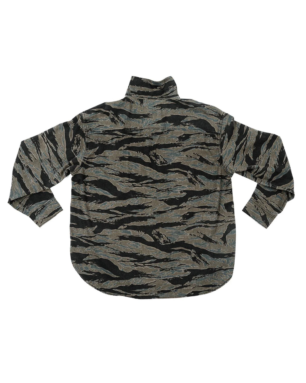 Bucky Camo Split Hem Shirt Jacket | Ocean Tiger Camo
