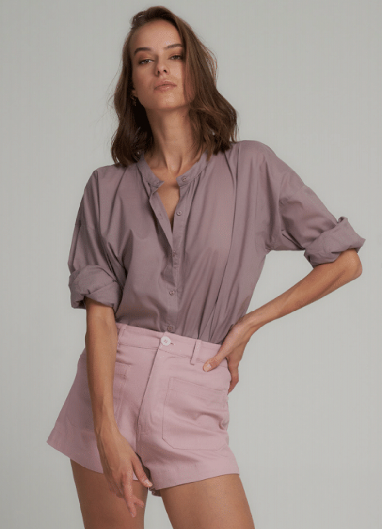 Molly Cotton Short | Orchid