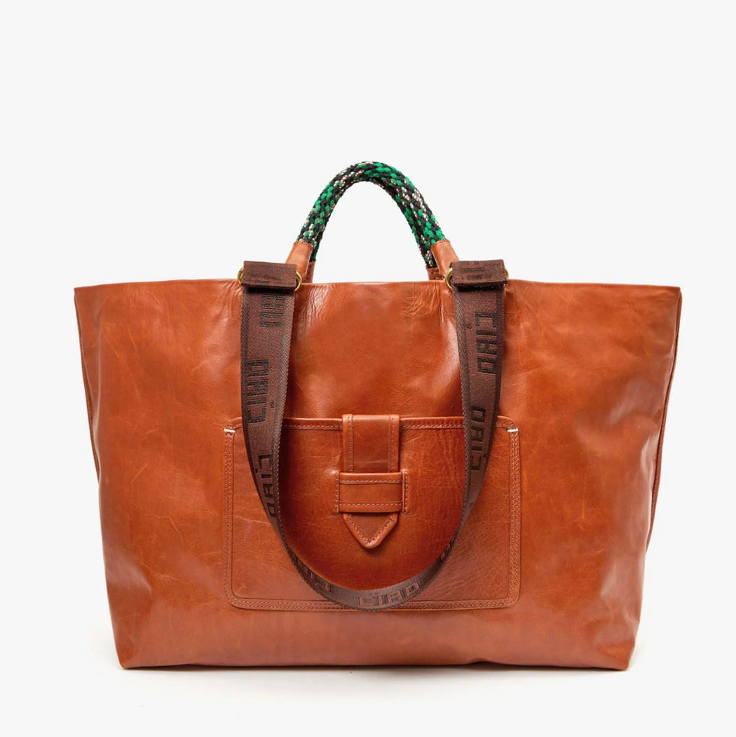 Grande Bateau Tote | Camel