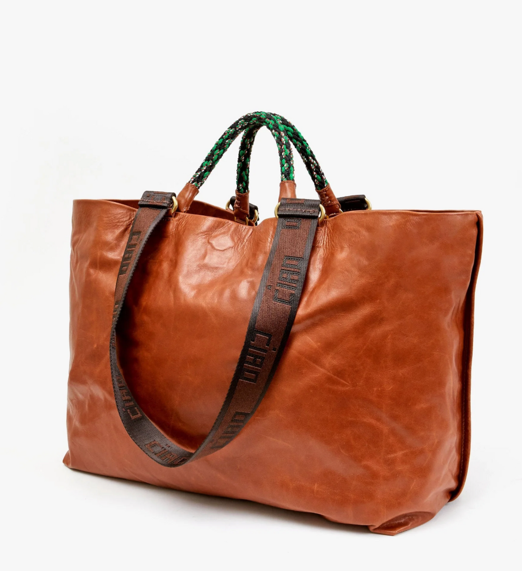 Grande Bateau Tote | Camel