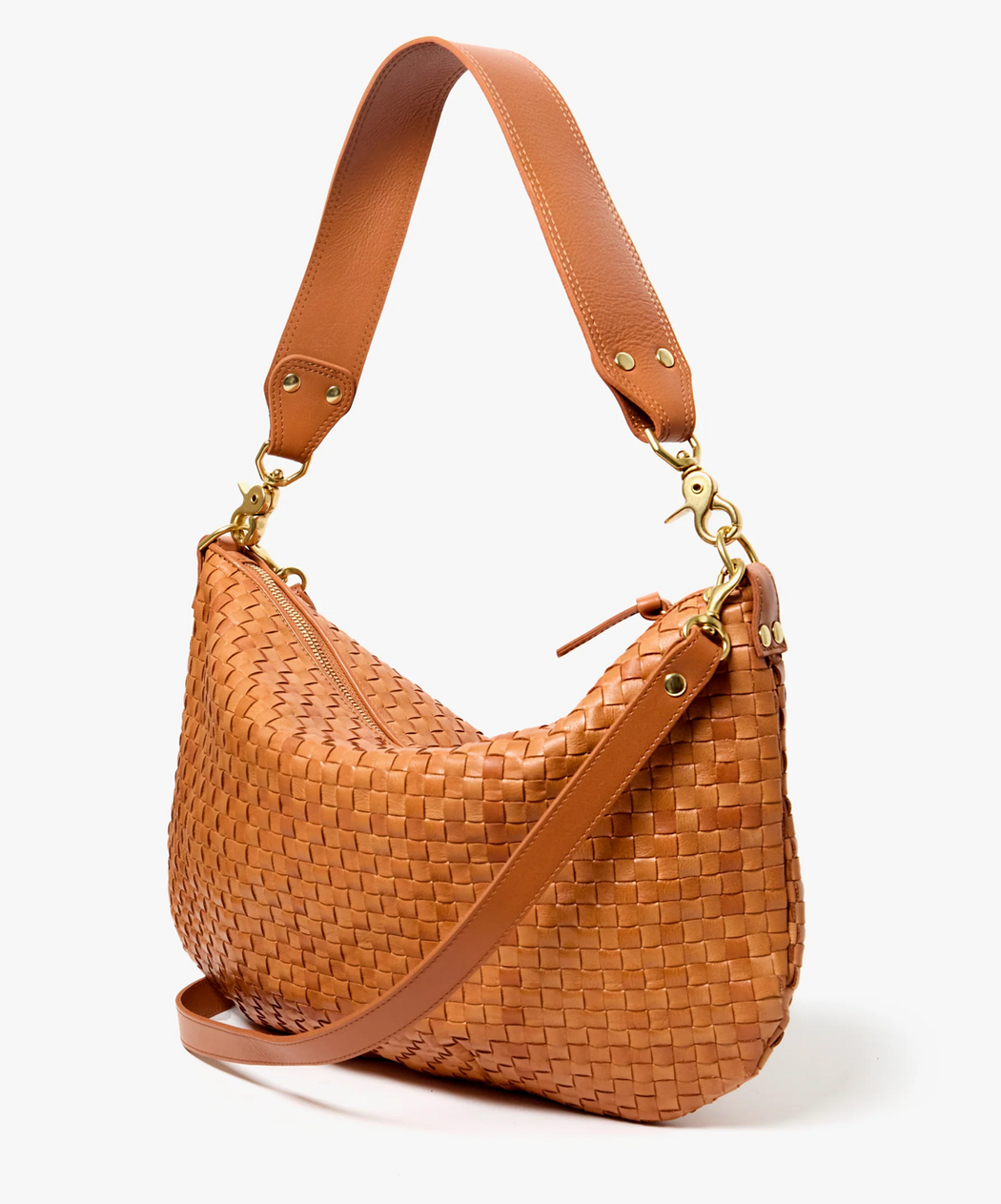Moyen Messenger | Natural Woven Checker
