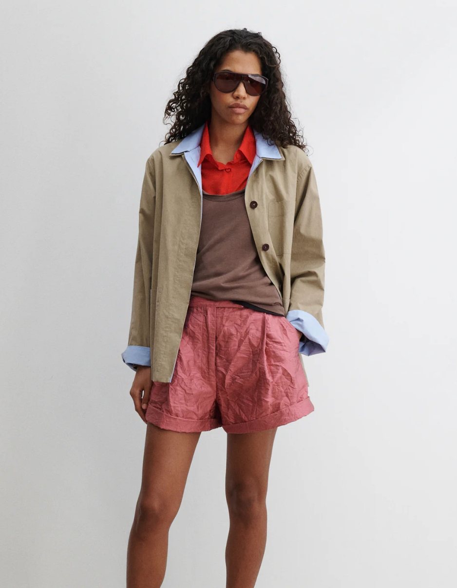 Joni Shorts | Dark Pink