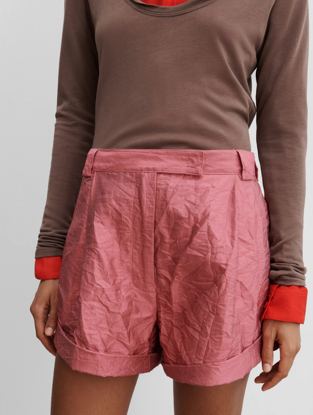 Joni Shorts | Dark Pink