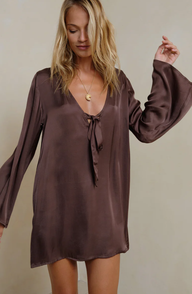 Zermatt Dress | Chocolate