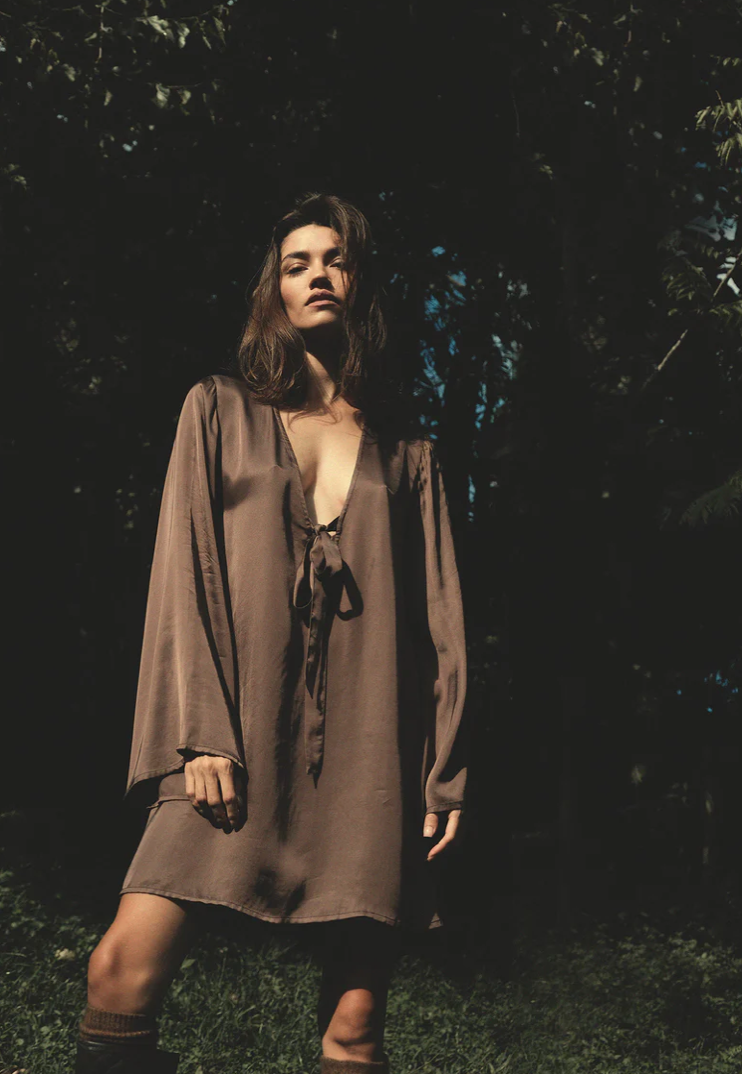 Zermatt Dress | Chocolate