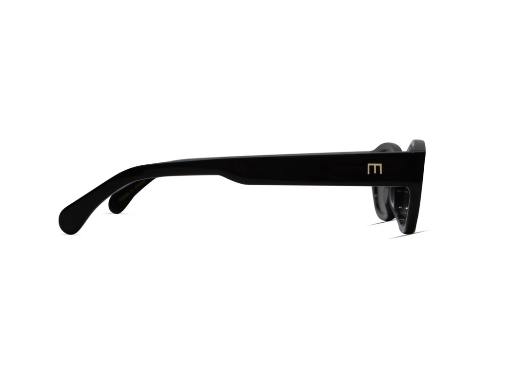 Dani | Gloss Black w/ Brown Lens