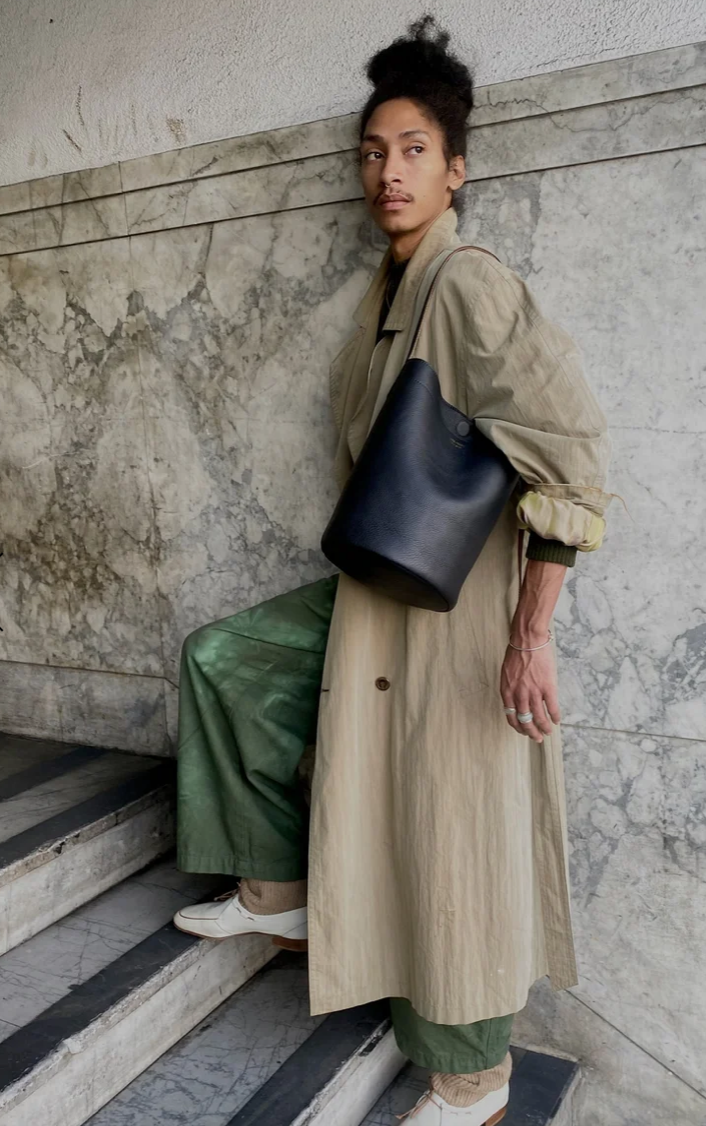 Bongo Bucket Bag | Carbon Black