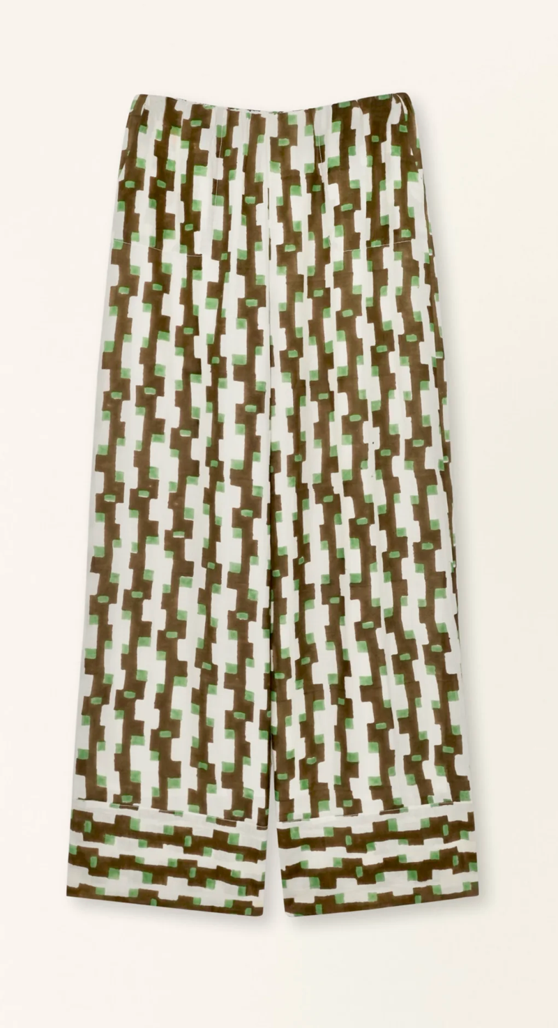Woodstock Pant | Chocolate Mint Hopscotch