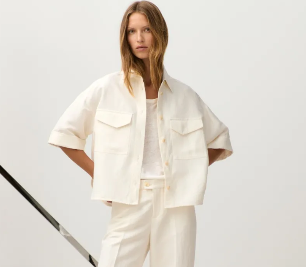 Utility Shirt | Ivory