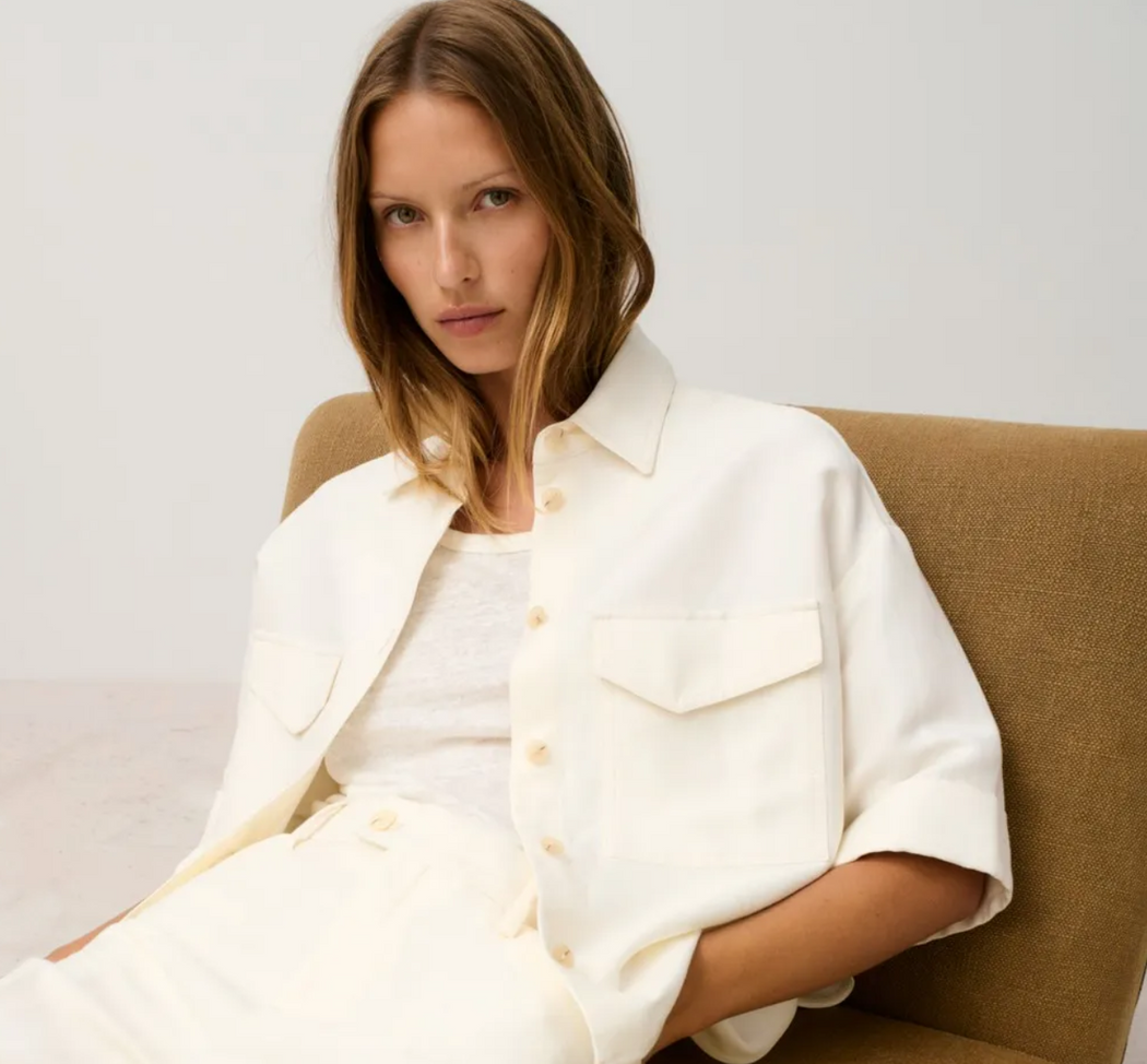 Utility Shirt | Ivory