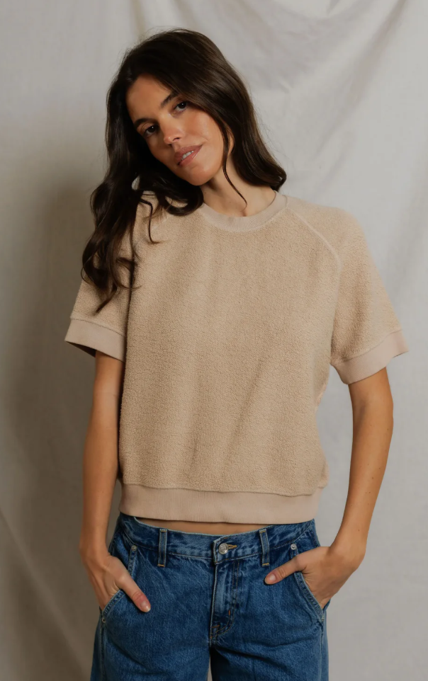 Kennedy Short Sleeve Crew | Driftwood