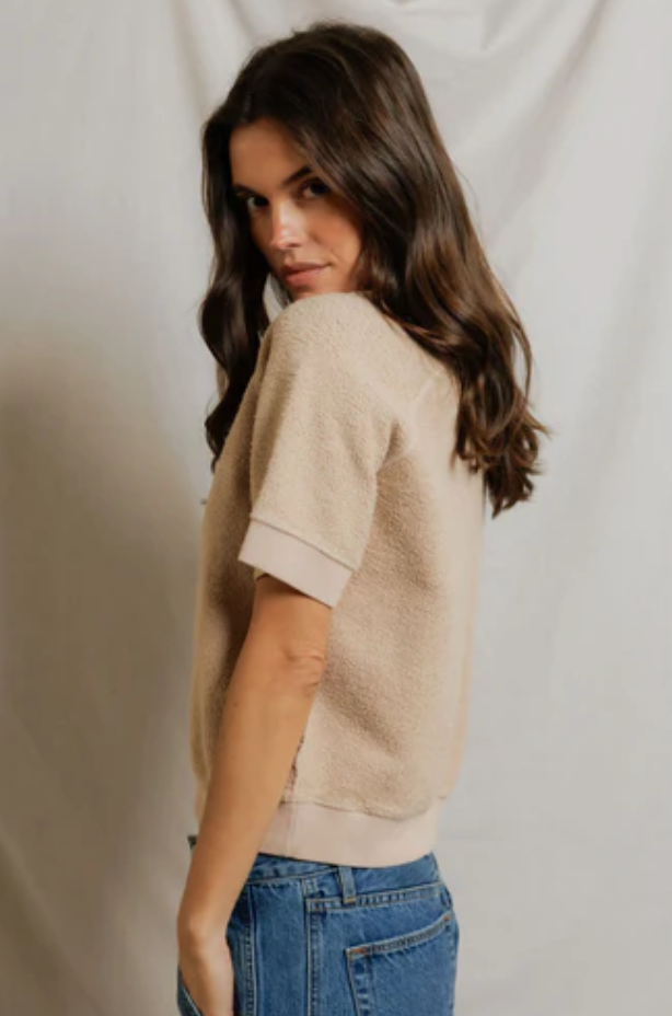 Kennedy Short Sleeve Crew | Driftwood