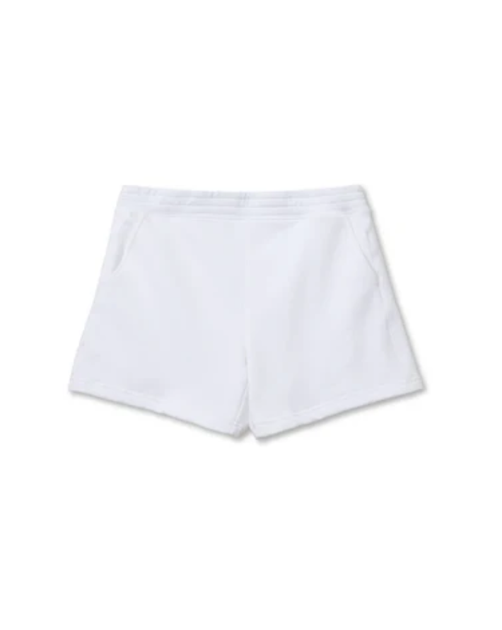 Bari Sweat Short | White