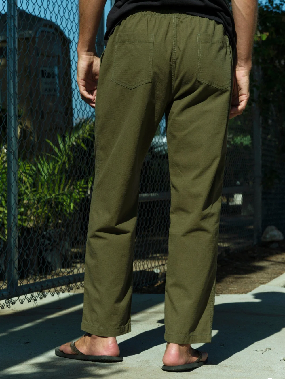 Drawstring Salvador Pant | Mash Green