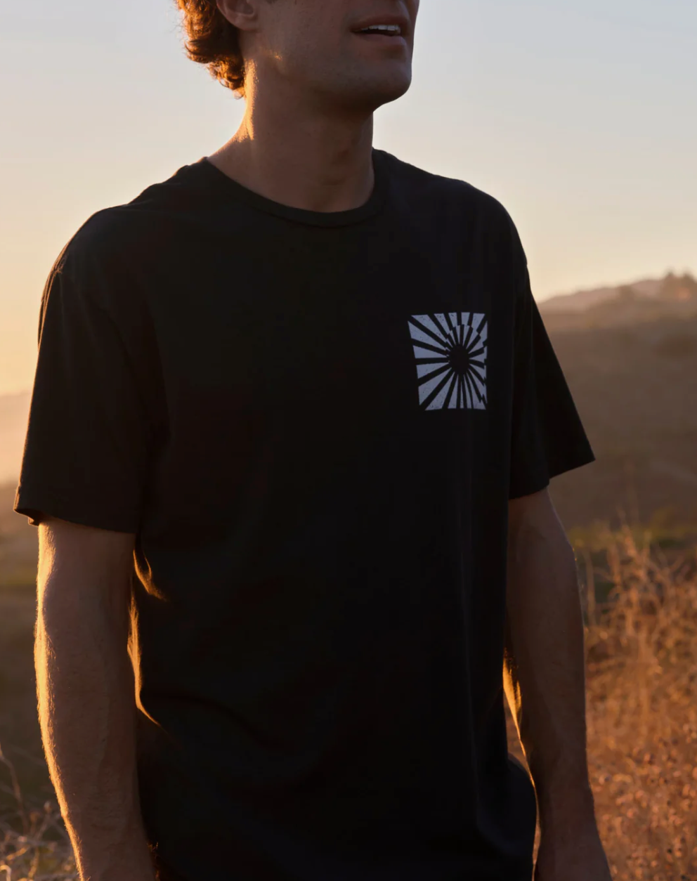 Refraction Tee | Faded Black