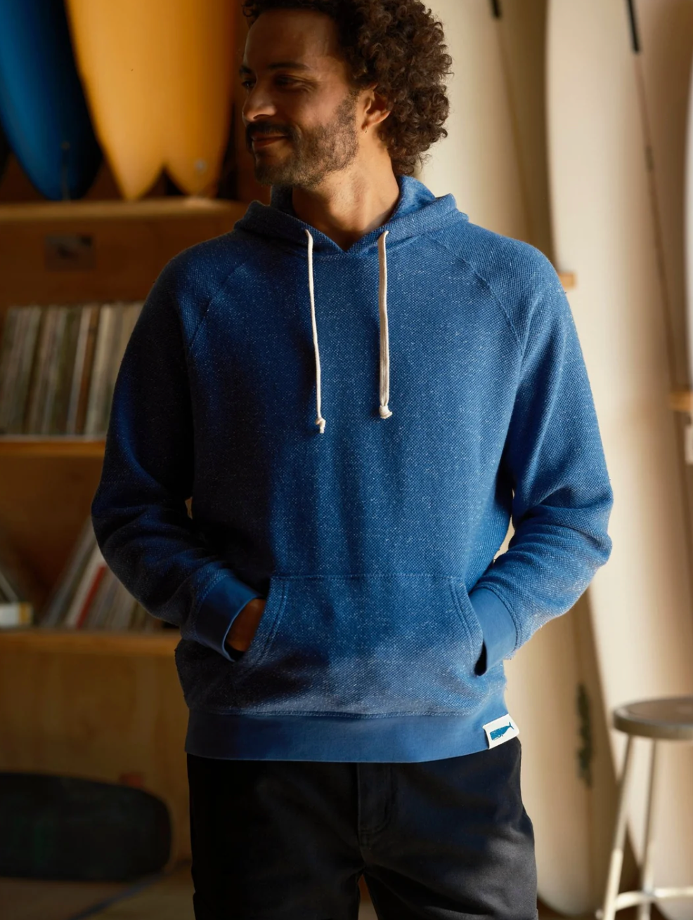 Whale Patch Pullover | Marine