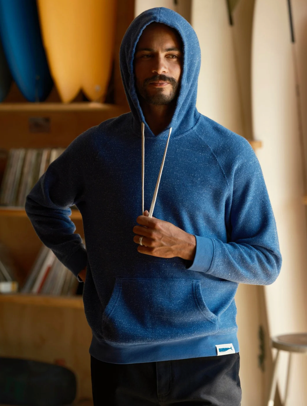 Whale Patch Pullover | Marine